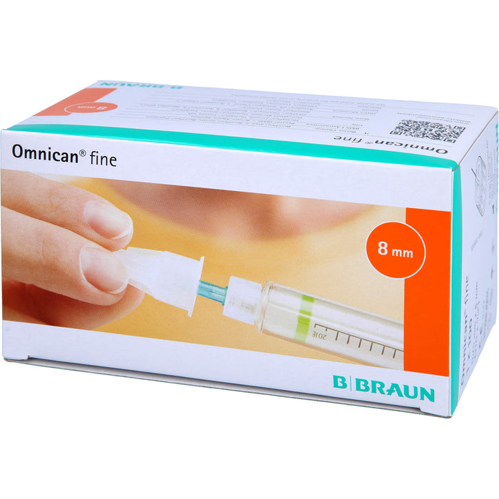 Omnican fine (31G) 0,25x8mm, 100 St KAN