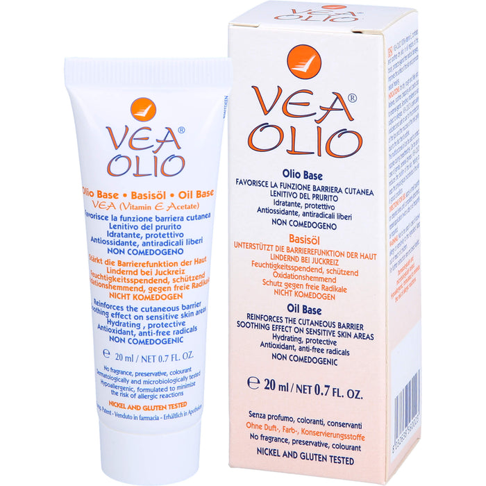 VEA OLIO Basisöl lindernd bei Juckreiz, 20 ml Oil