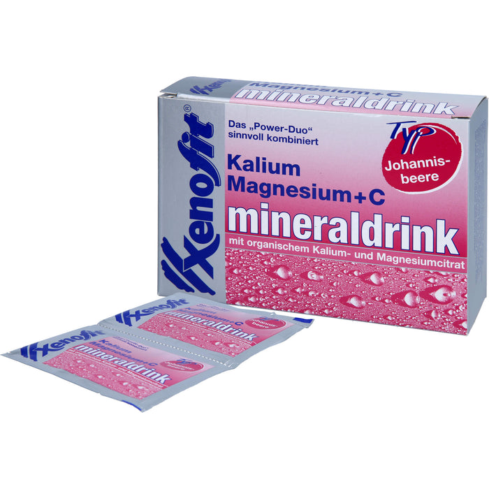 XENOFIT Kalium Magnesium + Vitamin C Pulver, 20 pcs. Sachets