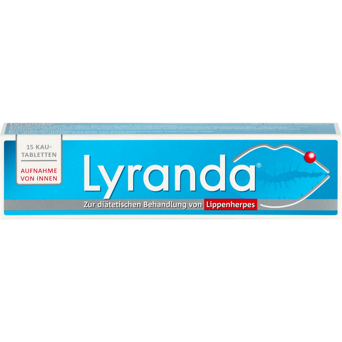 Lyranda Kautabletten bei Lippenherpes, 15 pcs. Tablets