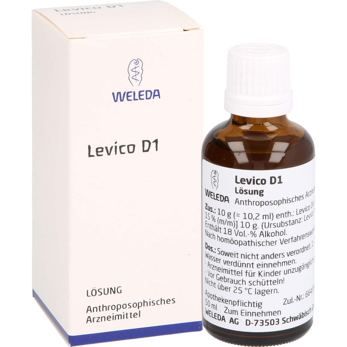 Levico D1 Weleda Dil., 50 ml DIL