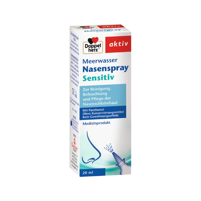 Doppelherz Meerwasser Nasenspray mit Panthenol, 20 ml SPR