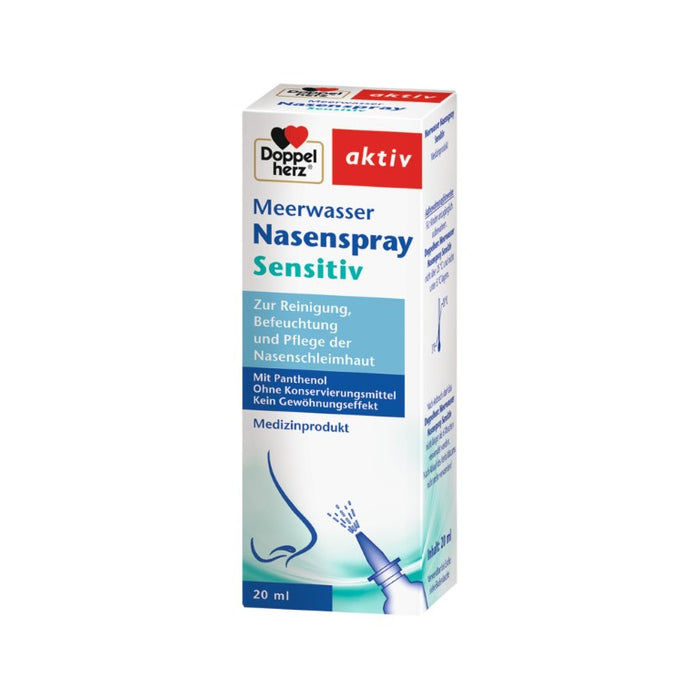 Doppelherz Meerwasser Nasenspray mit Panthenol, 20 ml SPR