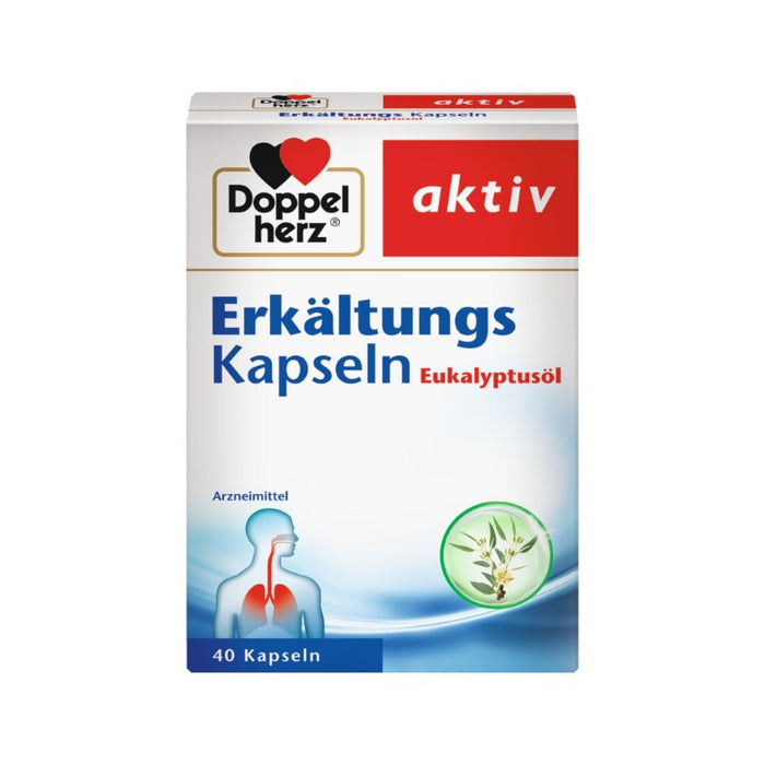 Doppelherz Erkältungs Kapseln Eukalyptus, 40 St WKA