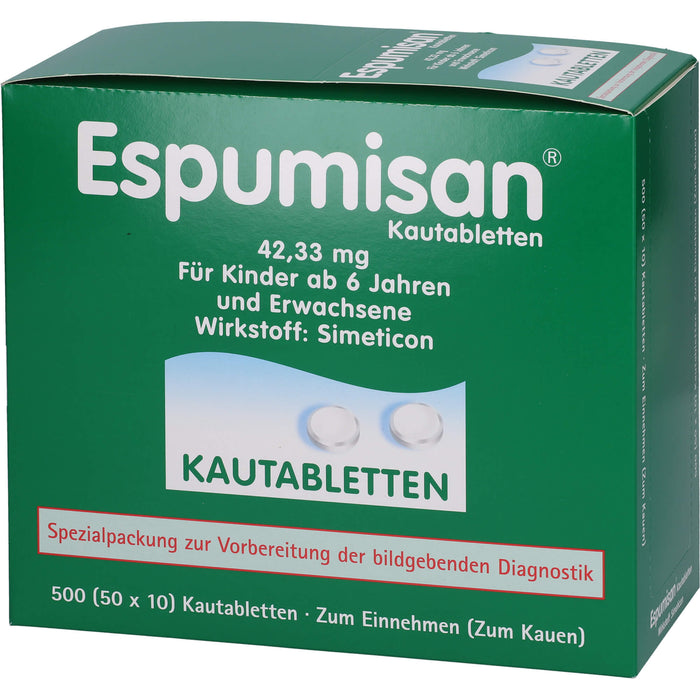 Espumisan Kautabletten, 500 pcs. Tablets