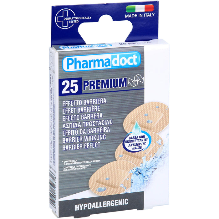 Pharmadoct Blutstillendes Pflaster rund 2,5 cm, 25 pc Pansement