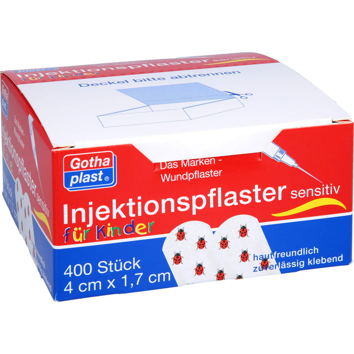 Gothaplast Injektionspfl. Kinder Käfer 4cmx1,7cm, 400 St PFL