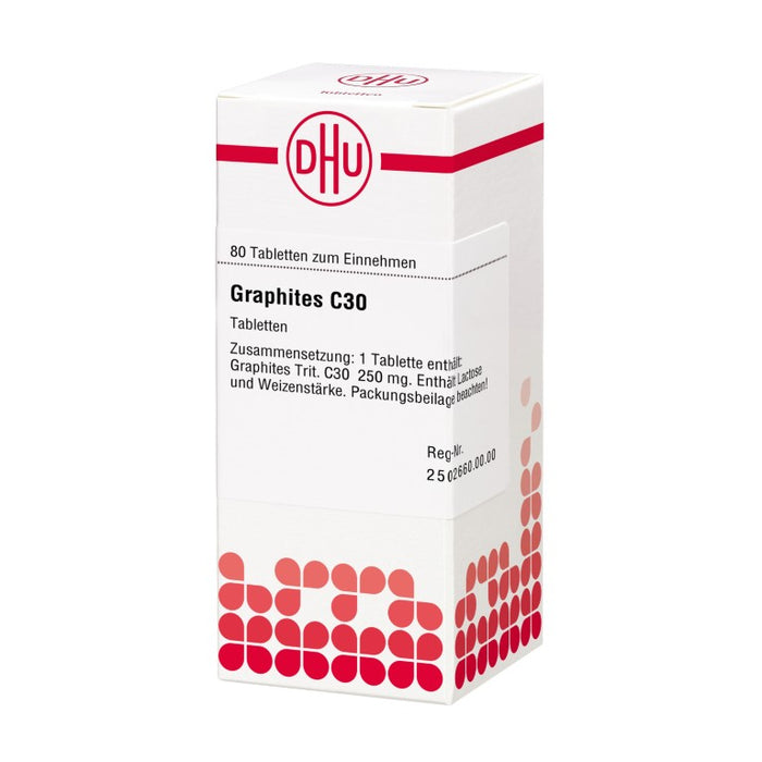 Graphites C30 DHU Tabletten, 80 St. Tabletten