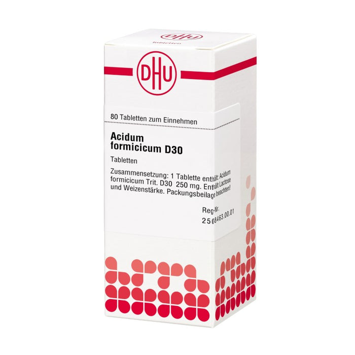 DHU Acidum formicicum D30 Tabletten, 80 pc Tablettes