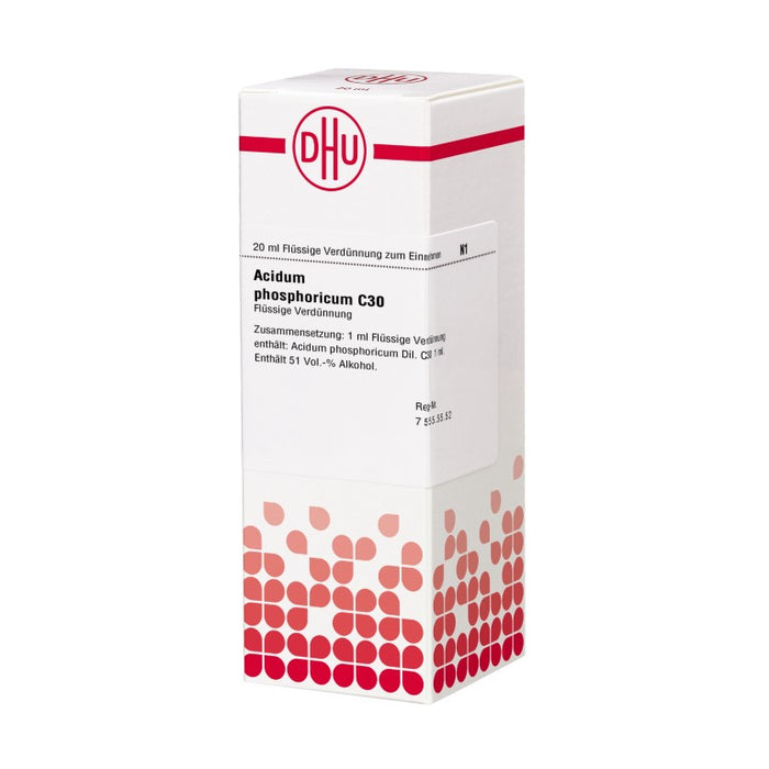 DHU Acidum phosphoricum C30 Dilution, 20 ml Lösung