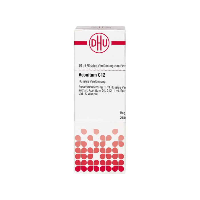 DHU Aconitum C12 Dilution, 20 ml Lösung