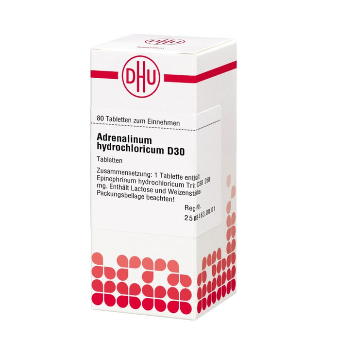 DHU Adrenalinum hydrochloricum D30 Tabletten, 80 pcs. Tablets