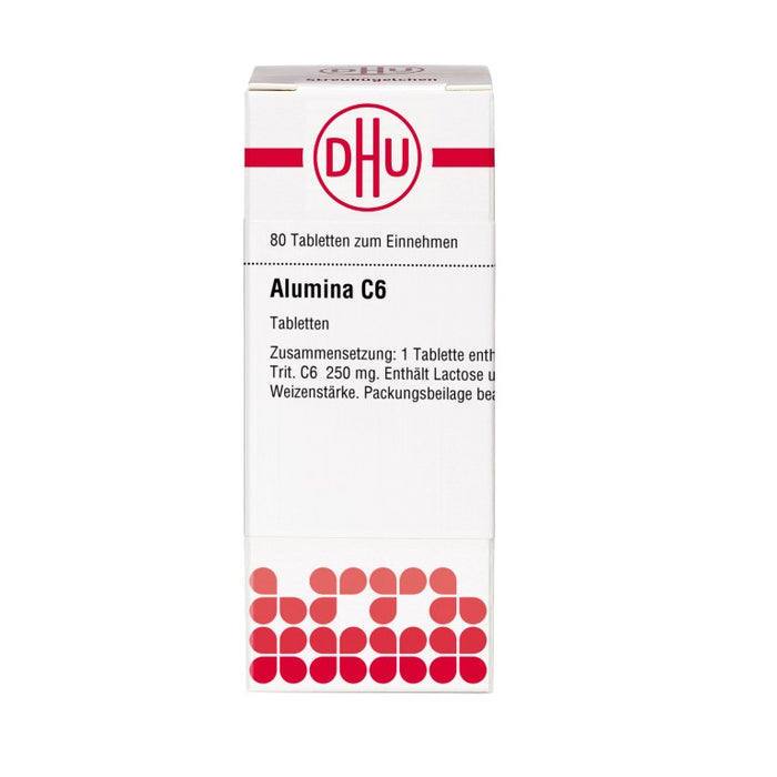 Alumina C6 DHU Tabletten, 80 St. Tabletten