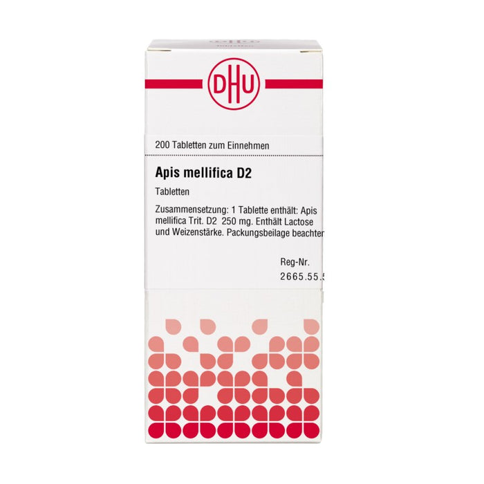 Apis mellifica D2 DHU Tabletten, 200 St. Tabletten