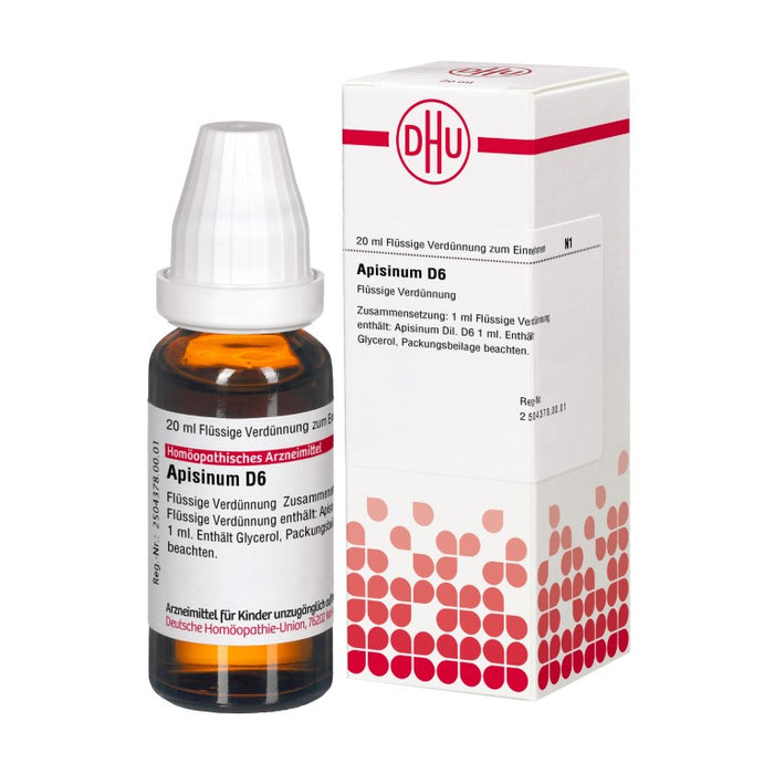 Apisinum D6 DHU Dilution, 20 ml Lösung