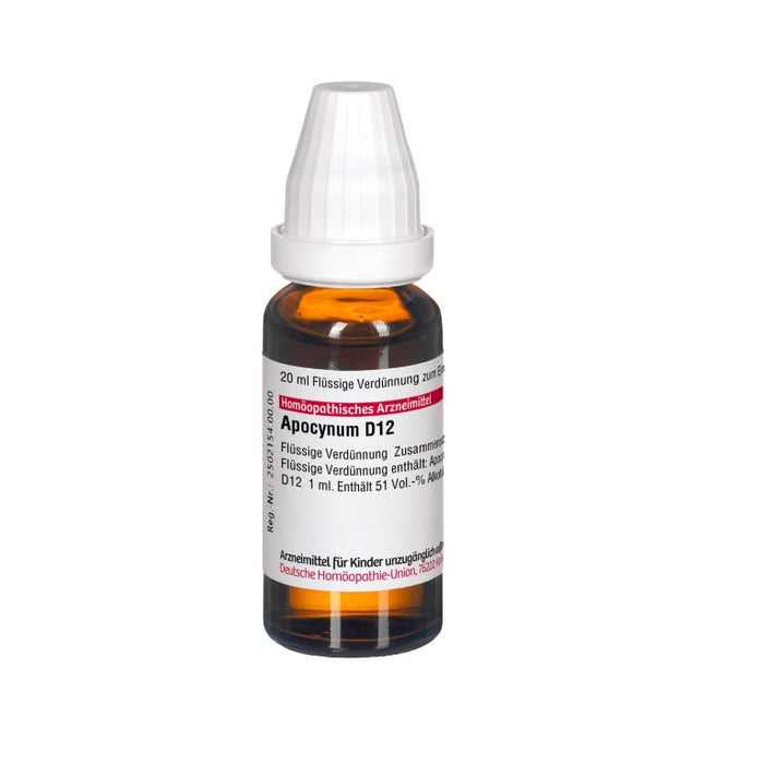 Apocynum D12 DHU Dilution, 20 ml Lösung