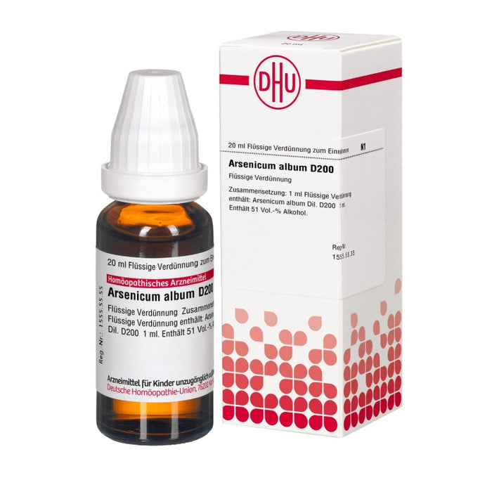 DHU Arsenicum album D200 Dilution, 20 ml Lösung