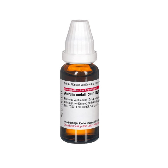 DHU Aurum metallicum D200 Dilution, 20 ml Lösung