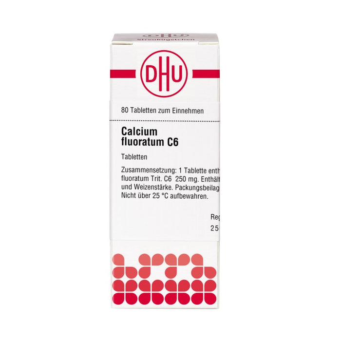 DHU Calcium fluoratum C6 Tabletten, 80 pc Tablettes