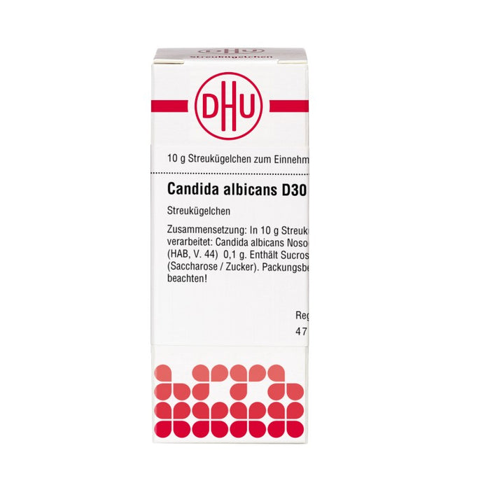 DHU Candida albicans D30 Streukügelchen, 10 g Globules