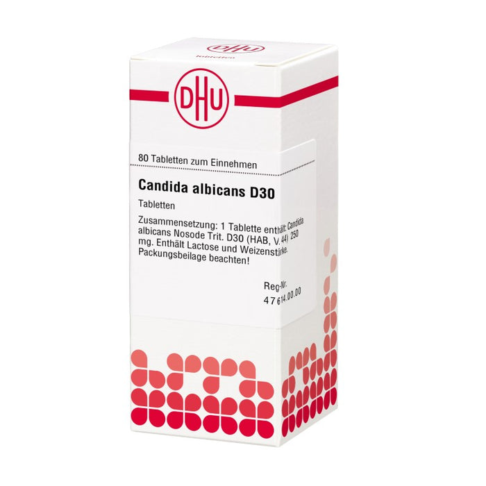 DHU Candida albicans D30 Tabletten, 80 pc Tablettes