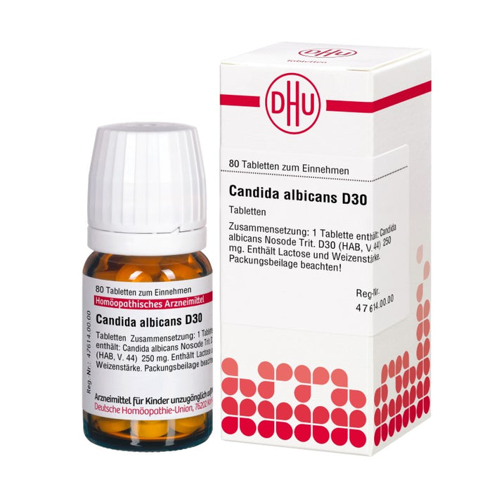 DHU Candida albicans D30 Tabletten, 80 pcs. Tablets