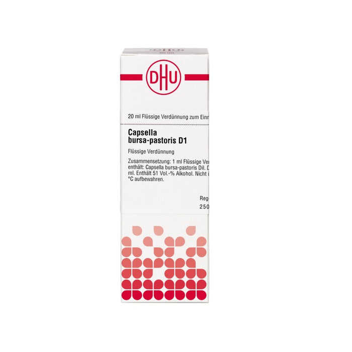 Capsella bursa-pastoris D1 DHU Dilution, 20 ml Lösung