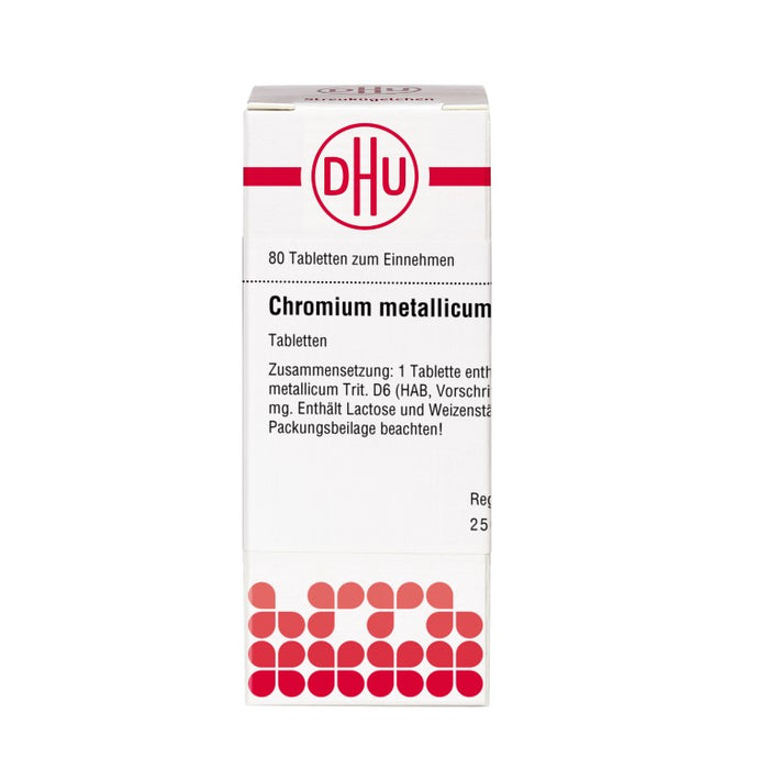 DHU Chromium metallicum D6 Tabletten, 80 pcs. Tablets