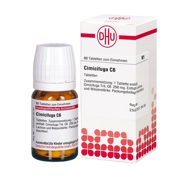 DHU Cimicifuga C6 Tabletten, 80 St. Tabletten