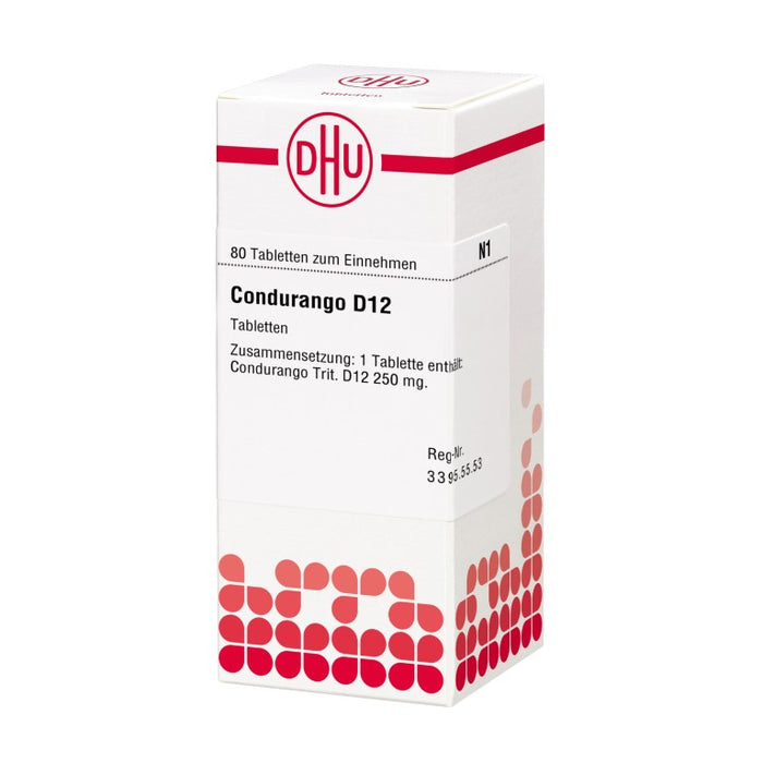 DHU Condurango D12 Tabletten, 80 pcs. Tablets