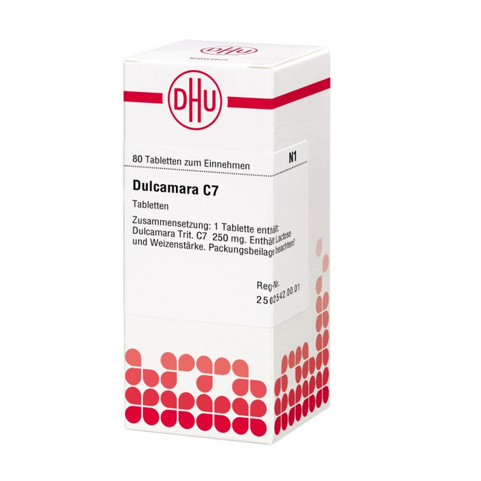 Dulcamara C7 DHU Tabletten, 80 St. Tabletten