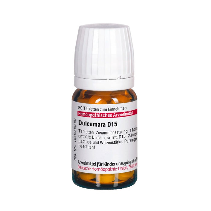 DHU Dulcamara D15 Tabletten, 80 St. Tabletten