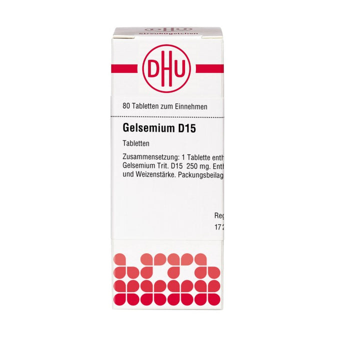 DHU Gelsemium D15 Tabletten, 80 St. Tabletten