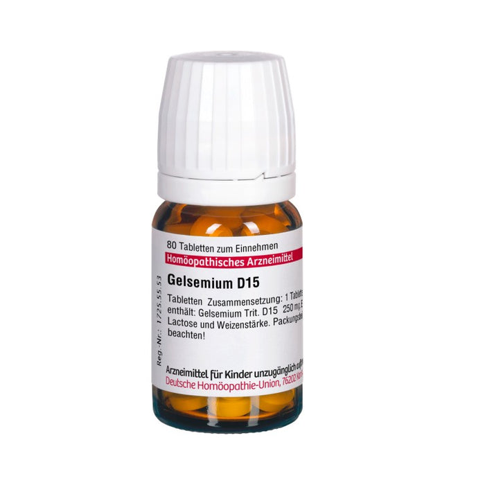 DHU Gelsemium D15 Tabletten, 80 St. Tabletten