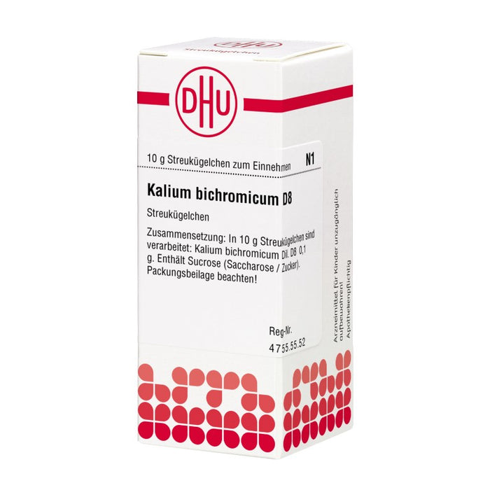 DHU Kalium bichromicum D8 Streukügelchen, 10 g Globules