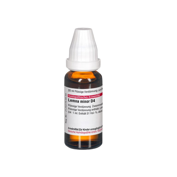 Lemna minor D4 DHU Dilution, 20 ml Lösung