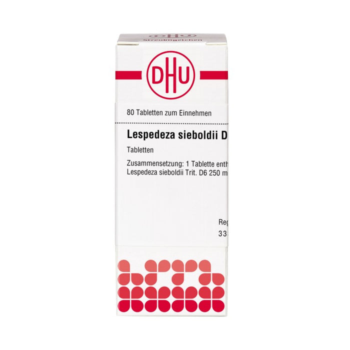 DHU Lespedeza sieboldii D6 Tabletten, 80 St. Tabletten