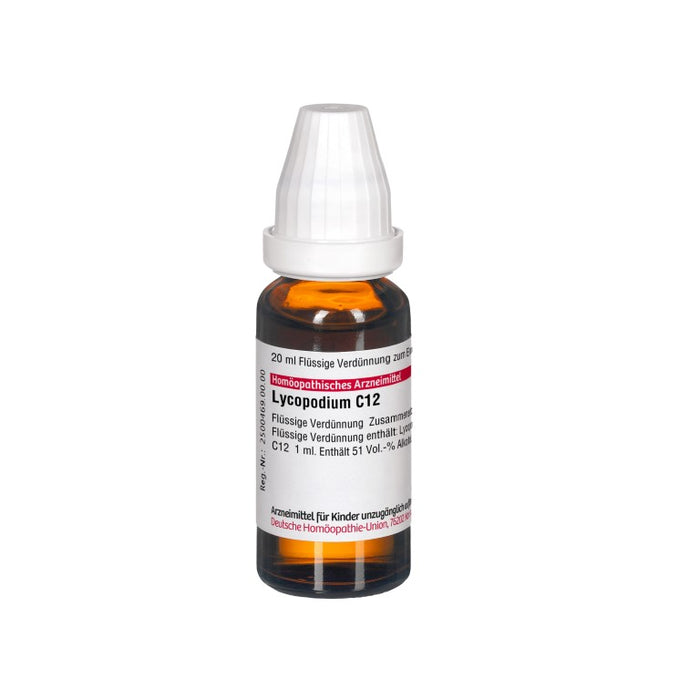 Lycopodium C12 DHU Dilution, 20 ml Lösung