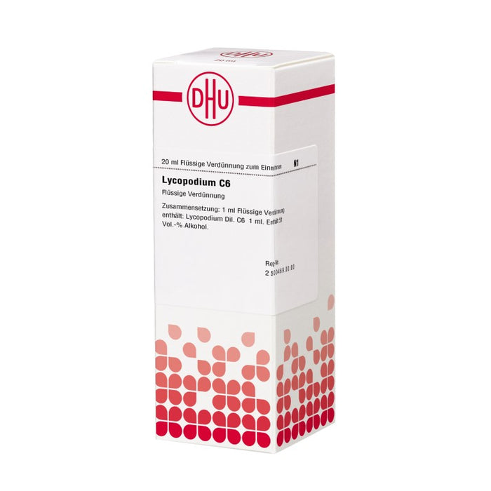 DHU Lycopodium C6 Dilution, 20 ml Lösung