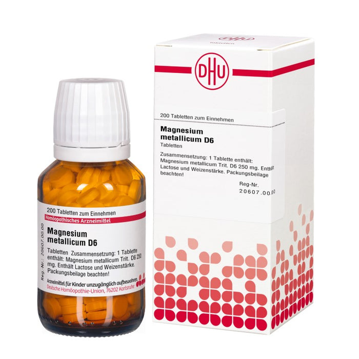 Magnesium metallicum D6 DHU Tabletten, 200 St. Tabletten