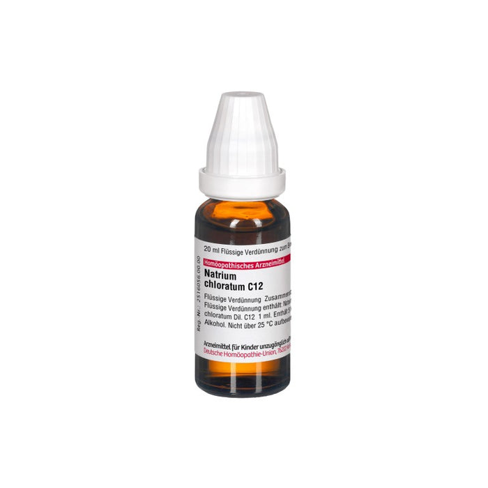 Natrium chloratum C12 DHU Dilution, 20 ml Lösung