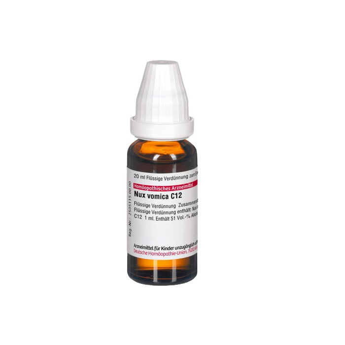 Nux vomica C12 DHU Dilution, 20 ml Lösung