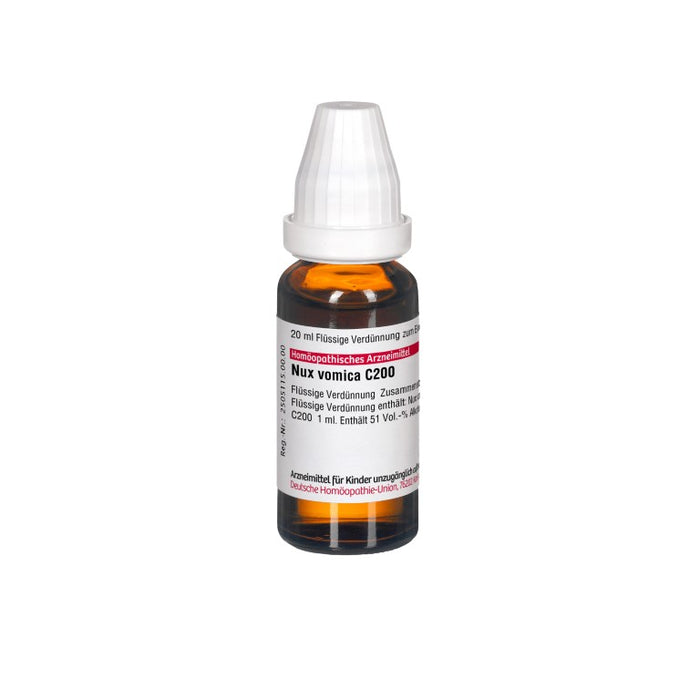 DHU Nux vomica C200 Dilution, 20 ml Lösung