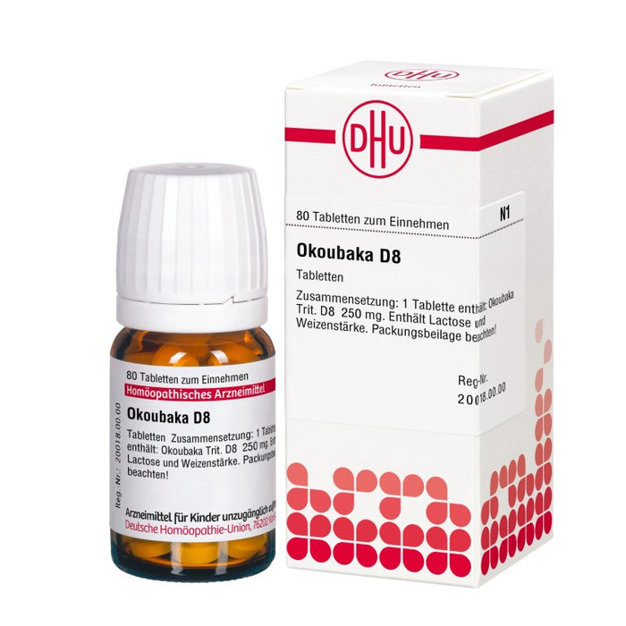 DHU Okoubaka D8 Tabletten, 80 pc Tablettes