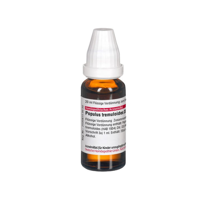 Populus tremuloides D3 DHU Dilution, 20 ml Lösung