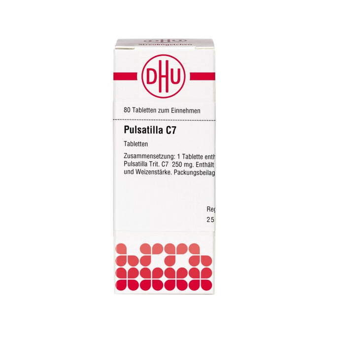 DHU Pulsatilla C7 Tabletten, 80 St. Tabletten