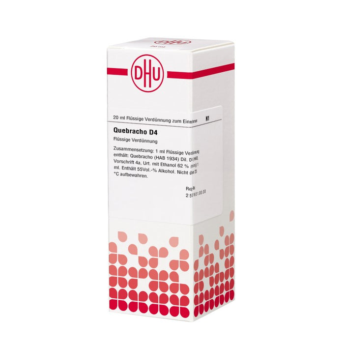 Quebracho D4 DHU Dilution, 20 ml Lösung