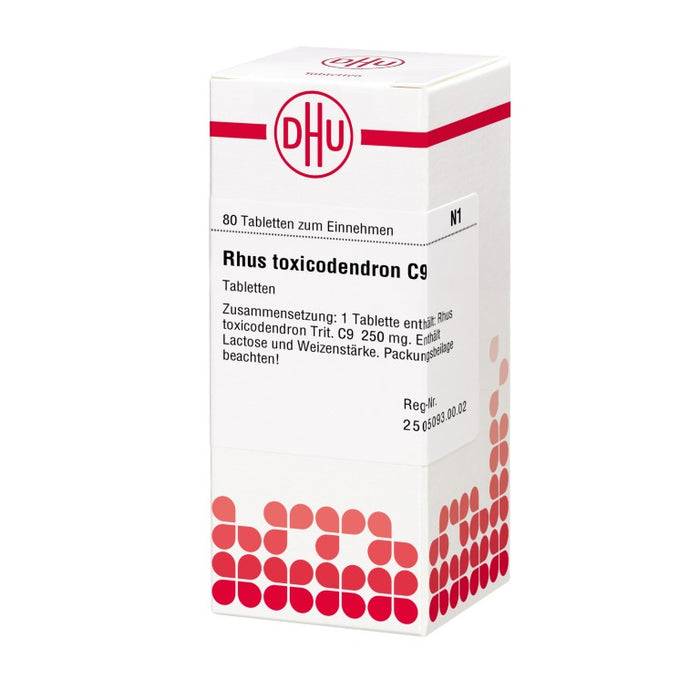 DHU Rhus toxicodendron C9 Tabletten, 80 St. Tabletten