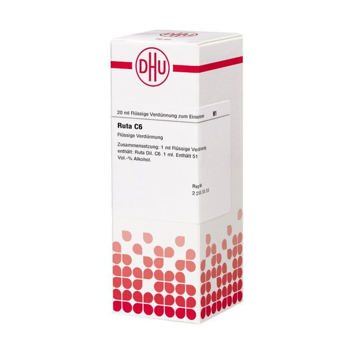 DHU Ruta C6 Dilution, 20 ml Lösung