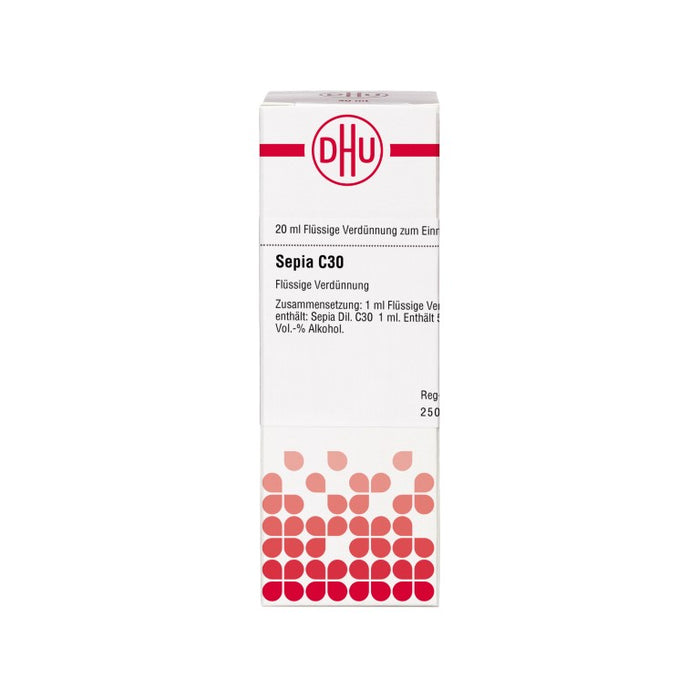 DHU Sepia C30 Dilution, 20 ml Lösung